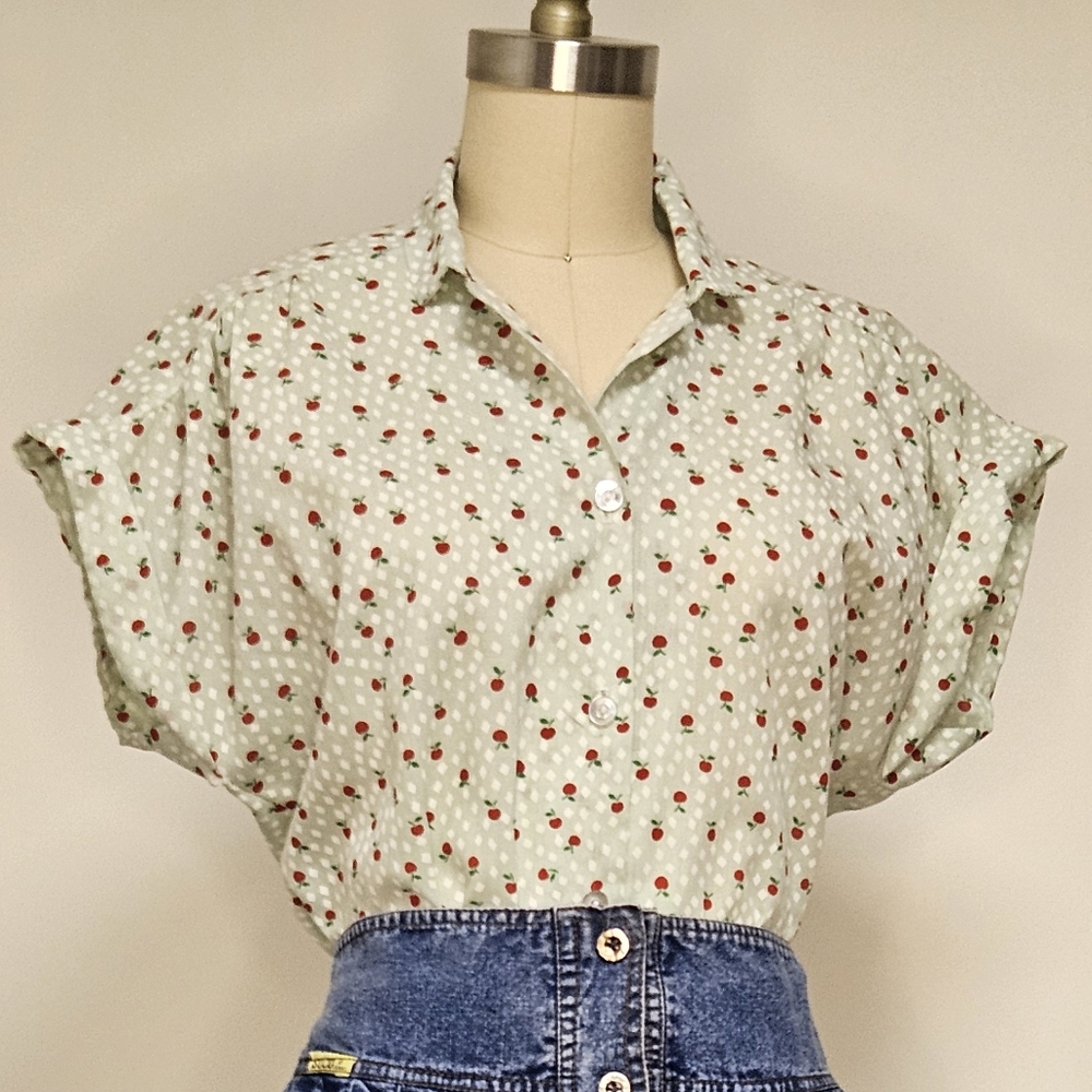 Vintage 🍎 Button Down